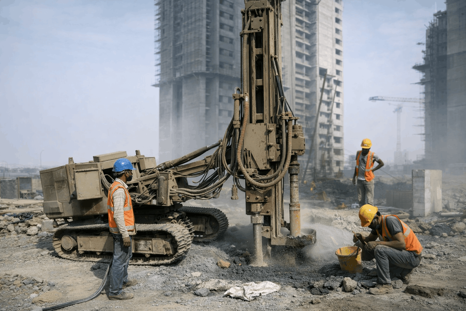 Odex Rock Drilling